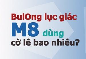 Trả lời: Bulong M8 dùng cờ lê bao nhiêu ? - Nam Hải